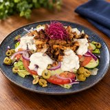 Klasszik görög gyros tál
