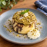 Pisztáciás japán soufflé