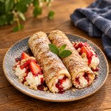 Epres sajttorta palacsinta