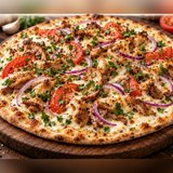 Kebab Deluxe pizza